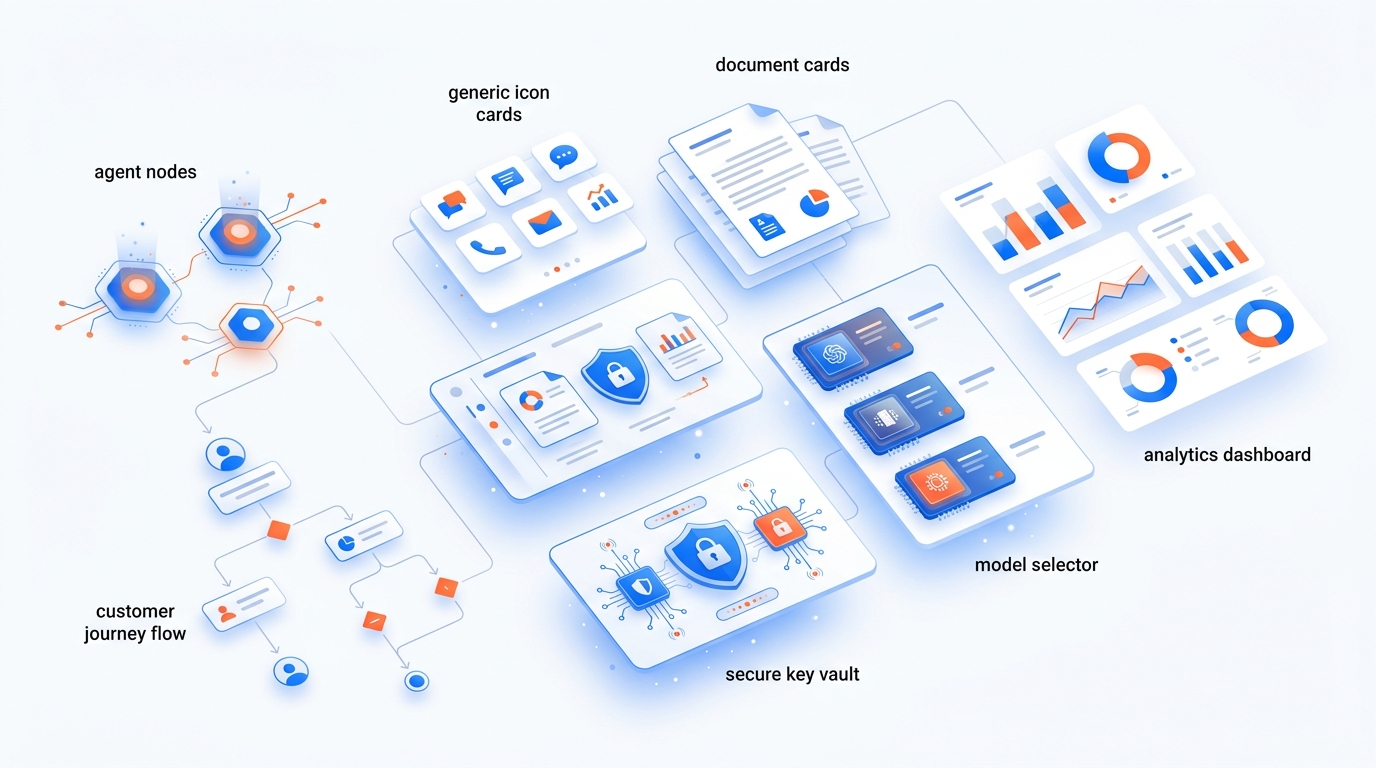 SalesApp platform illustration